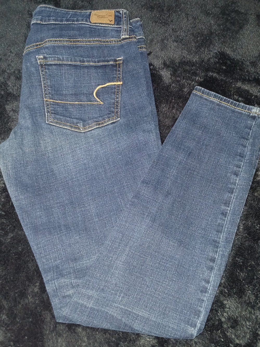 American Eagle Outfitters Women's Skinny Jeans - Denim Blue